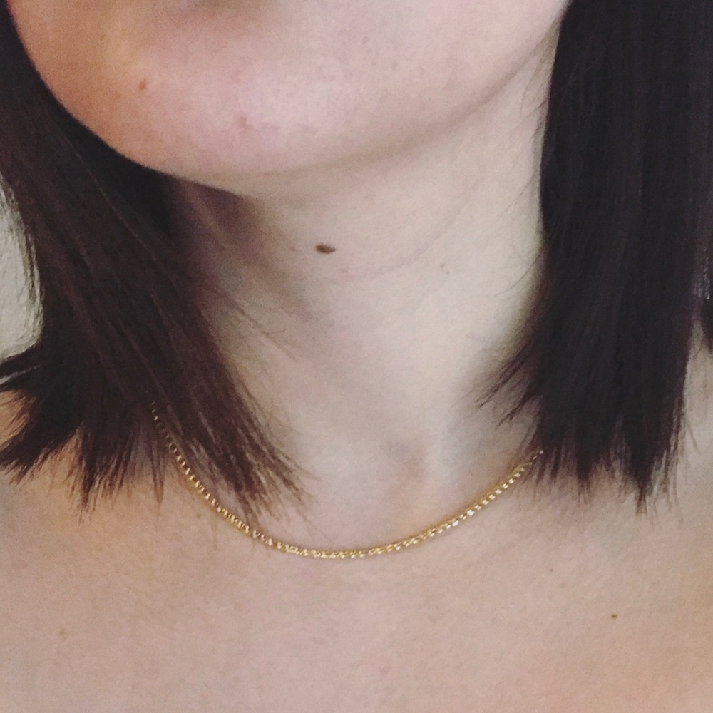 Vintage Yellow Gold Color Chain